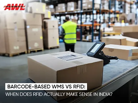 Barcode vs RFID WMS in India