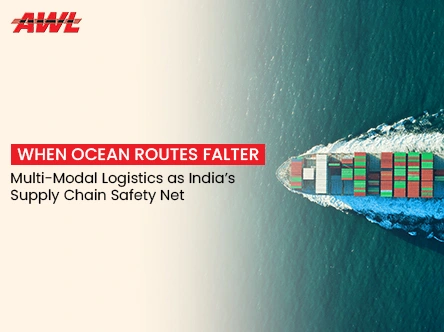 When the Ocean Route Fails, What's Your Plan B? Multi-Modal Logistics as India's Crisis Insurance