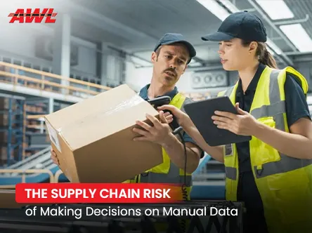 The Supply Chain Risk of Making Decisions on Manual Data