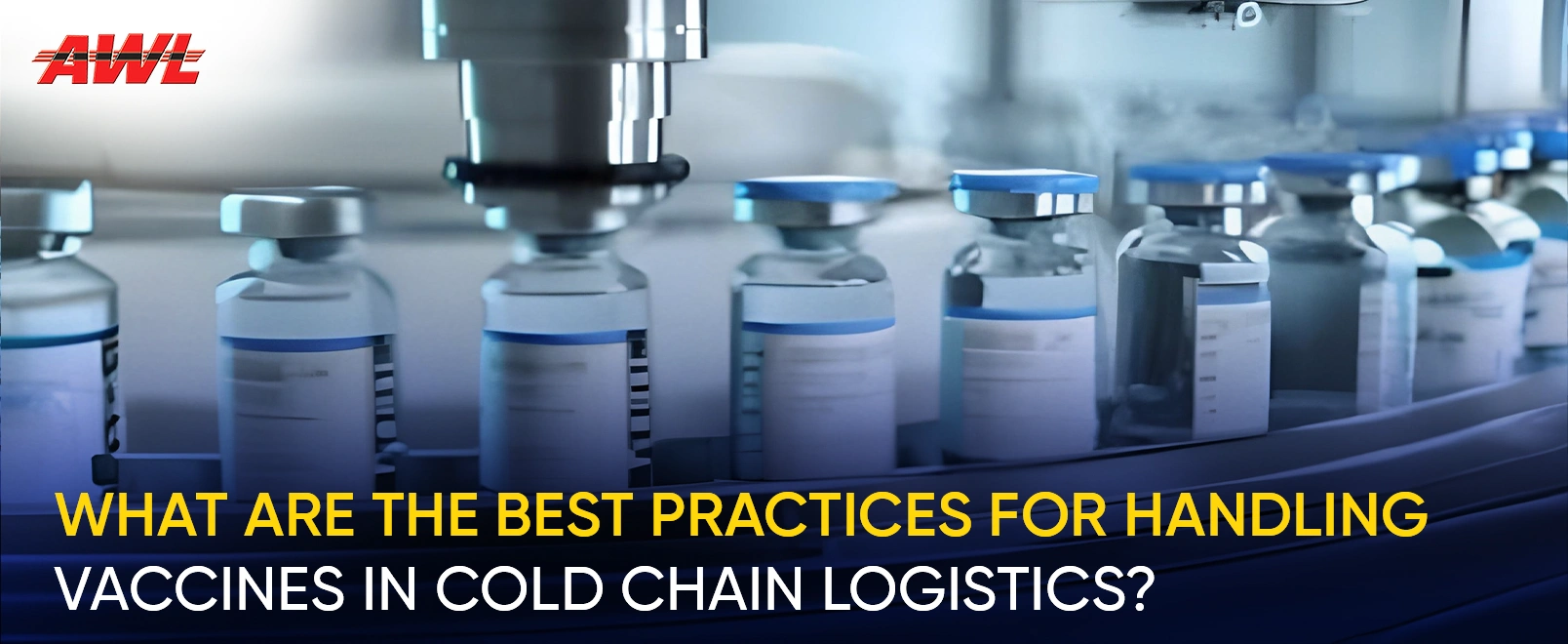 What are the best practices for handling vaccines in cold chain logistics?