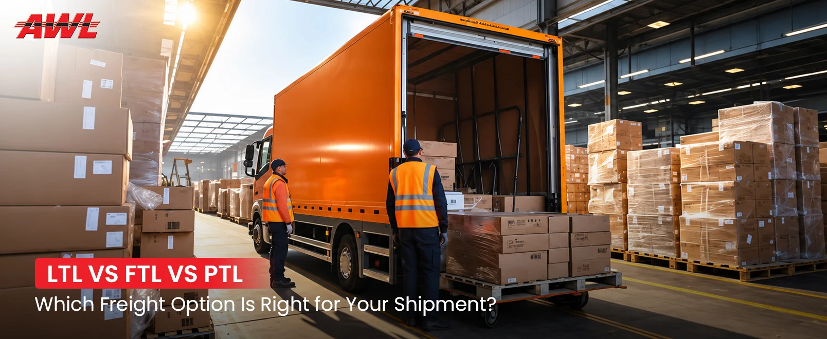 LTL vs FTL vs PTL: Which to Use, and the Volume Where Part-Load Stops Making Sense