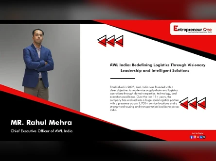 AWL India Recognised by Entrepreneur One Magazine